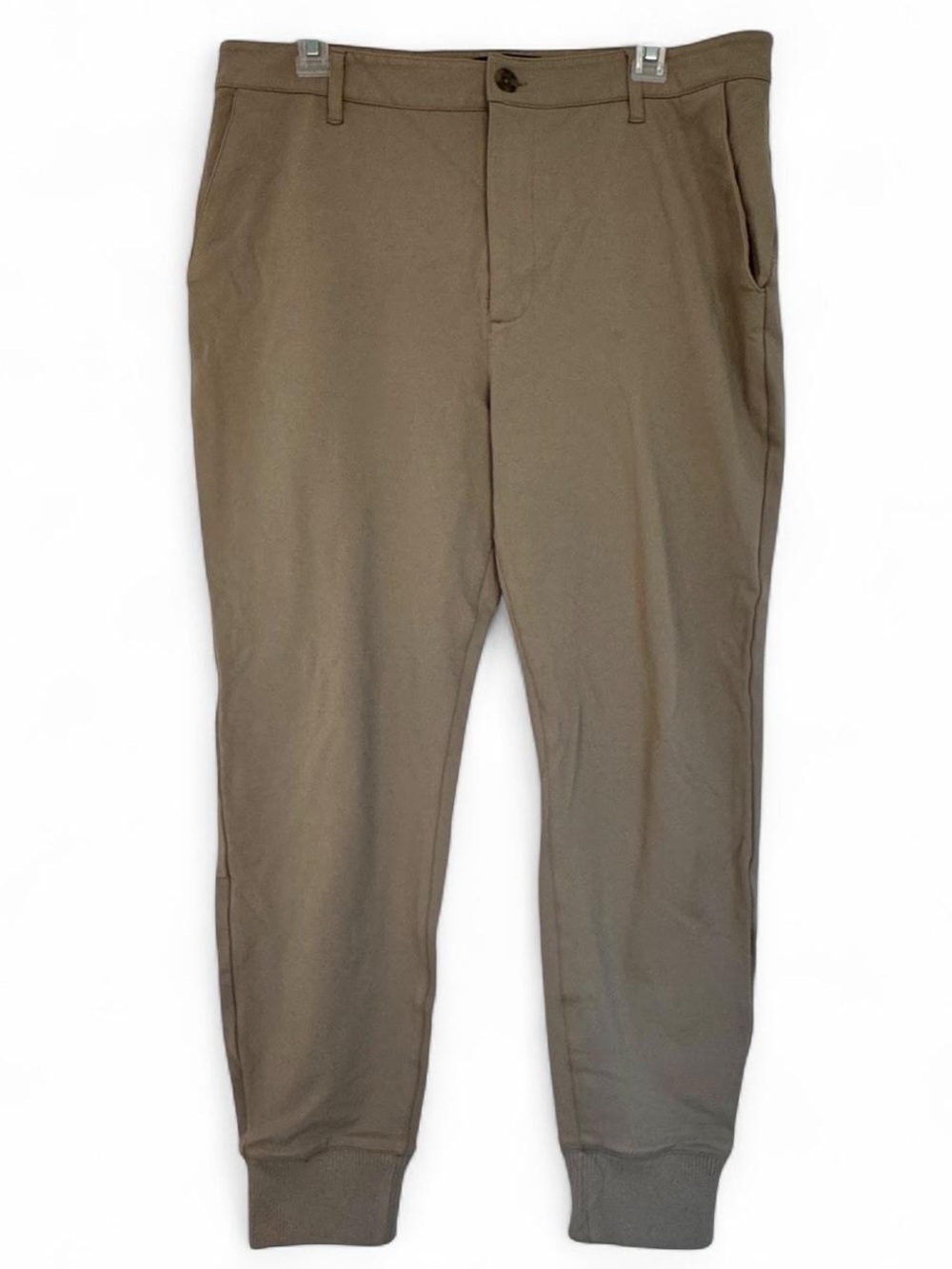 Paige Men's Elmwood Jogger Desert Rock Tan Beige Pants Size 33 Casual Minialist